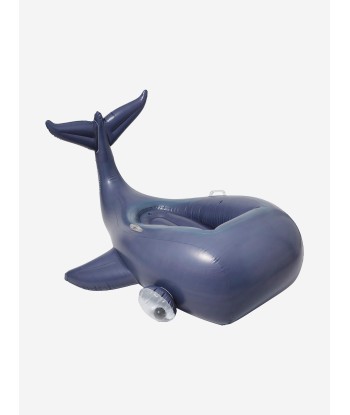 Sunnylife Kids Moby Dick Luxe Ride-On Float in Blue (142cm) de pas cher