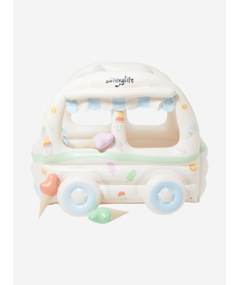 Sunnylife Kids Summer Sundae Inflatable Cubby in White (150cm) À commander