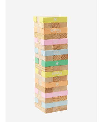 Sunnylife Kids Pool Side Giant Jumbling Tower in Multicolour (45cm) outlet