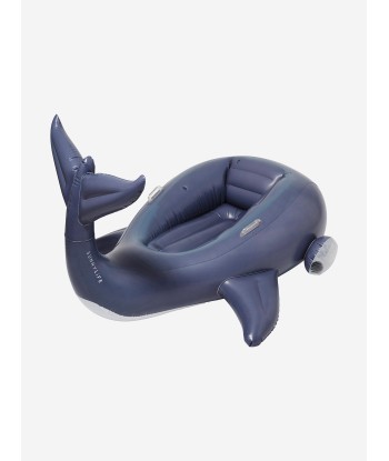 Sunnylife Kids Moby Dick Luxe Ride-On Float in Blue (142cm) de pas cher