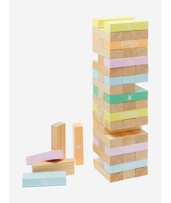 Sunnylife Kids Pool Side Giant Jumbling Tower in Multicolour (45cm) outlet