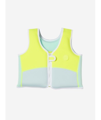 Sunnylife Kids Salty the Shark Swim Vest in Yellow (34cm) pas cheres