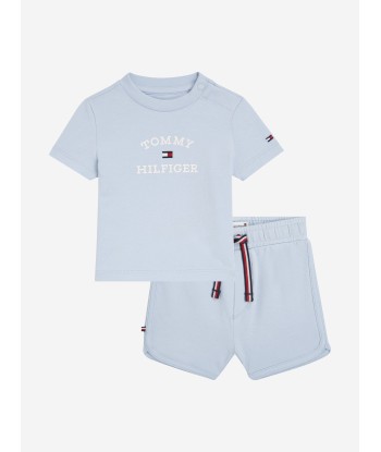 Tommy Hilfiger Baby Boys Logo Short Set in Blue Livraison rapide