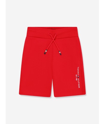 Tommy Hilfiger Boys Essential Shorts Set in Red en stock