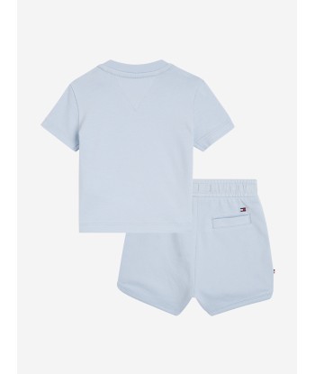 Tommy Hilfiger Baby Boys Logo Short Set in Blue Livraison rapide