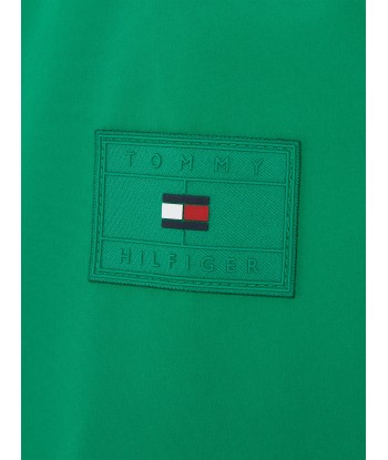 Tommy Hilfiger Boys Colourblock Hooded Jacket in Green livraison gratuite