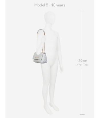 Valentino Girls Ocarina Flap Bag in White (18.5cm) sur le site 