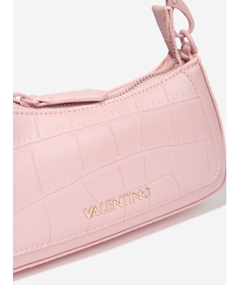 Valentino Girls Surrey Shoulder Bag in Pink (31.9cm) brillant des détails fins