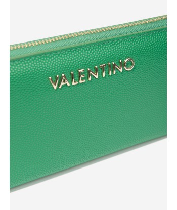 Valentino Girls Divina Zip Around Wallet in Green (18.9cm) hantent personnes