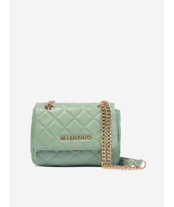 Valentino Girls Ocarina Crossbody Bag in Green (40.9cm) le des métaux précieux