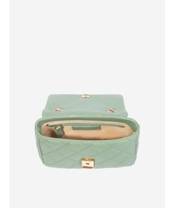 Valentino Girls Ocarina Crossbody Bag in Green (40.9cm) le des métaux précieux