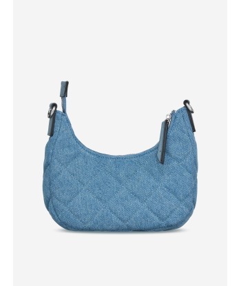 Valentino Girls Ocarina Denim Shoulder Bag in Blue (17cm) 50% de réduction en Octobre 2024