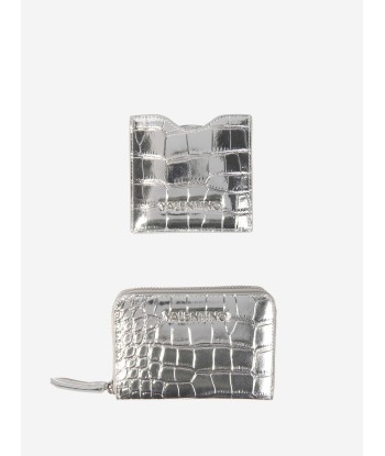 Valentino Girls Avenue Mirror And Wallet Gift Set in Silver (13cm) Toutes les collections ici