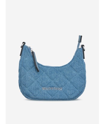 Valentino Girls Ocarina Denim Shoulder Bag in Blue (17cm) 50% de réduction en Octobre 2024