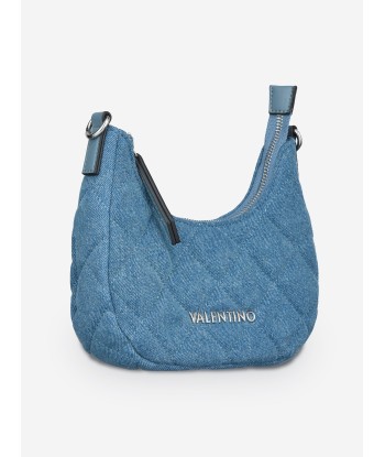 Valentino Girls Ocarina Denim Shoulder Bag in Blue (17cm) 50% de réduction en Octobre 2024