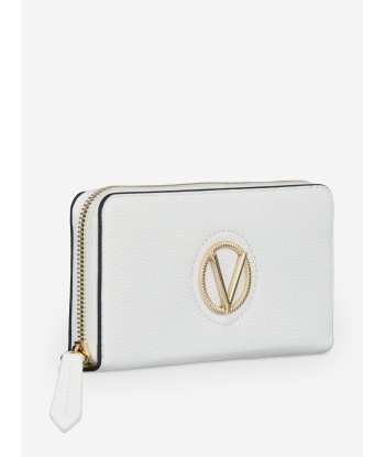 Valentino Girls Katong Zip Around Wallet in White (10cm) le des métaux précieux