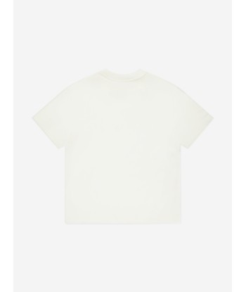 Off-White Boys Big Bookish T-Shirt in White la chaussure