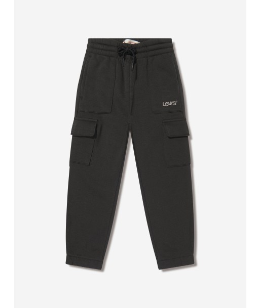 Levi's Wear Boys Utility Cargo Joggers in Black hantent personnes