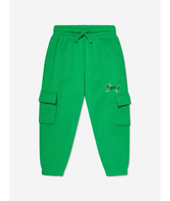 Off-White Kids Bandana Joggers in Green pour bénéficier 