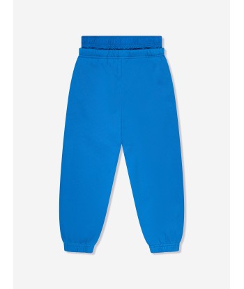 Off-White Boys Baseball Logo Joggers in Blue Vous souhaitez 