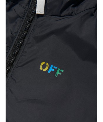 Off-White Kids Arrow Rainbow Windbreaker in Black Vous souhaitez 