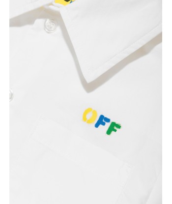 Off-White Boys Arrow Rainbow Shirt in White store