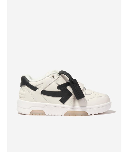 Off-White Kids Leather Out Of Office Straps Trainers in White prix pour 