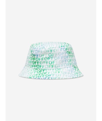 Off-White Boys Off Stamp Bucket Hat in Mulaticolour pas cher