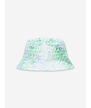 Off-White Boys Off Stamp Bucket Hat in Mulaticolour pas cher