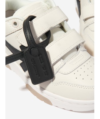 Off-White Kids Leather Out Of Office Straps Trainers in White prix pour 