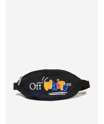 Off-White Kids Funny Belt Bag in Black (27cm) solde