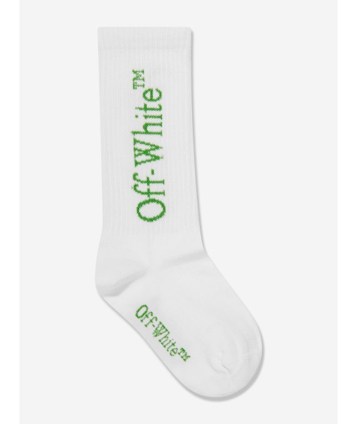 Off-White Kids Arrow Socks in White prix pour 