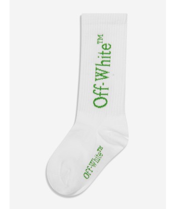 Off-White Kids Arrow Socks in White prix pour 