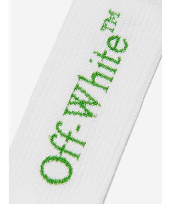 Off-White Kids Arrow Socks in White prix pour 