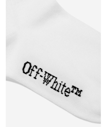 Off-White Kids Arrow Socks in White store