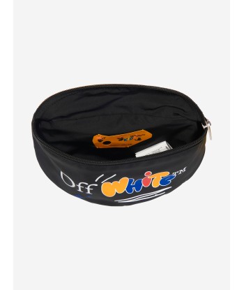 Off-White Kids Funny Belt Bag in Black (27cm) solde