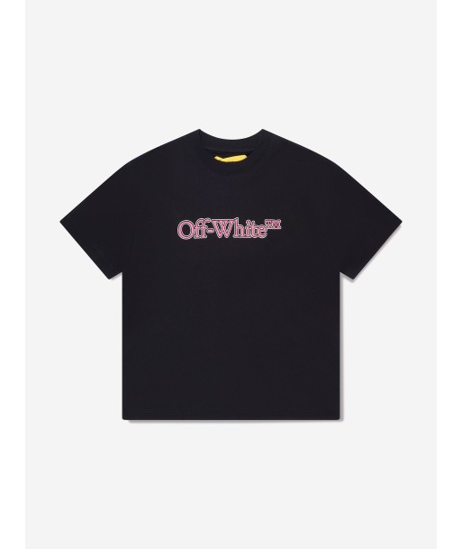 Off-White Girls Big Bookish T-Shirt in Black suggérées chez