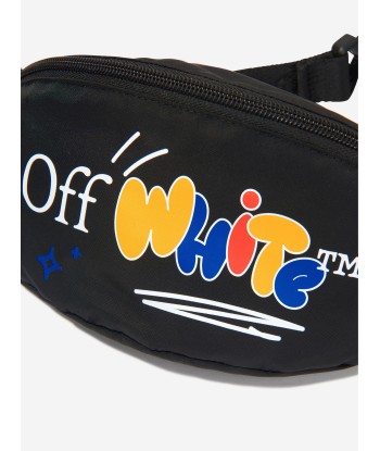 Off-White Kids Funny Belt Bag in Black (27cm) solde