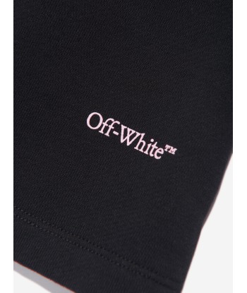 Off-White Girls Bookish Logo Band Skirt in Black vous aussi creer 