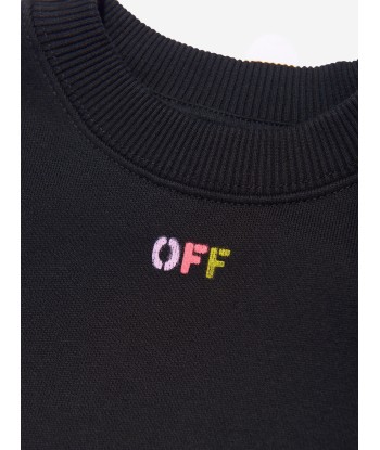 Off-White Girls Arrow Rainbow Crew Dress in Black s'inspire de l'anatomie humaine