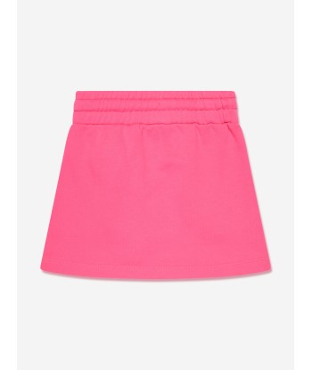 Off-White Girls Off Stamp Sweat Skirt in Pink votre