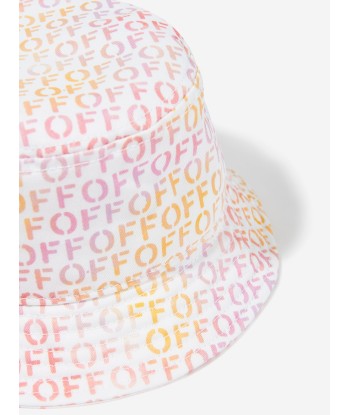 Off-White Boys Off Stamp Bucket Hat in Mulaticolour en ligne des produits 