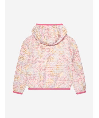 Off-White Girls Off Stamp Windbreaker in Multicolour destockage