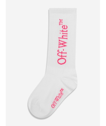 Off-White Girls Bookish Socks White pas cher