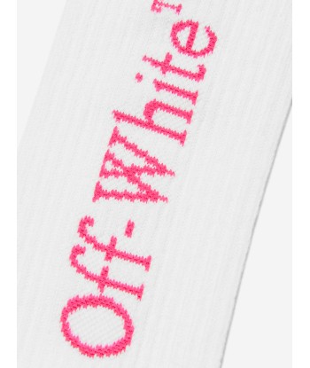 Off-White Girls Bookish Socks White pas cher