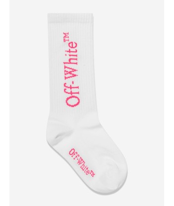 Off-White Girls Bookish Socks White pas cher