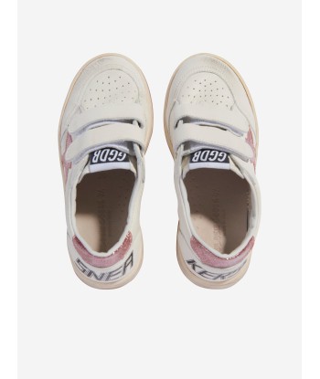 Golden Goose Girls Ball Star Leather Trainers in White 50% de réduction en Octobre 2024