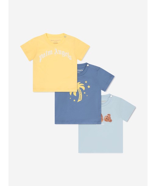 Palm Angels Baby Boys Tri-Pack T-Shirts Set in Multicolour pour bénéficier 