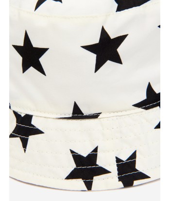 Balmain Baby Star Bucket Hat in Ivory pour bénéficier 