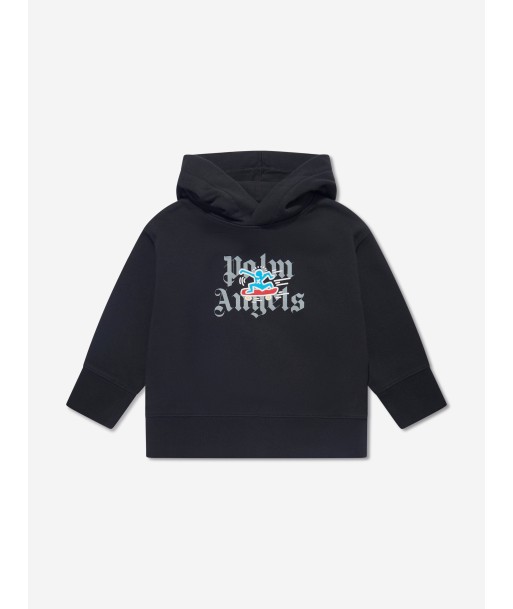 Palm Angels Boys PA X Keith Haring Skateboard Hoodie in Black Vous souhaitez 